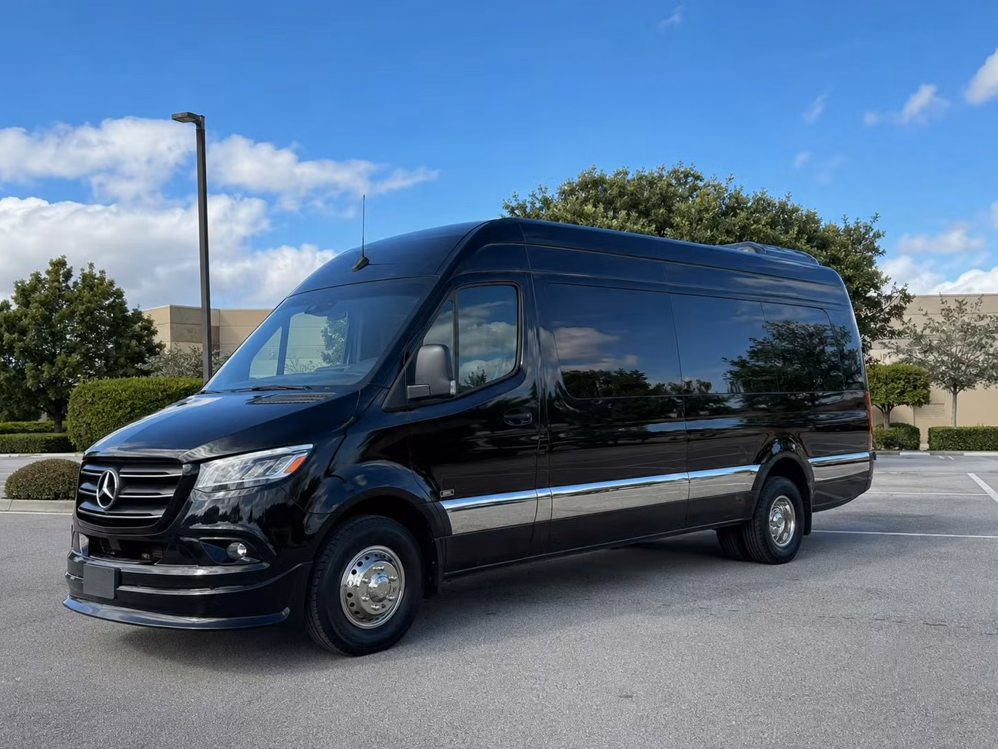 sprinter van with driver